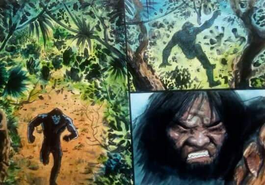 christianpuc's tweet photo. #sachaambición cómic selvático para imprenta en nada pocos meses sale al aire en #Perú #Lima #Pucallpa https://t.co/pCyforXpdl arte #PaulSerruche @amaro.art #bd #bdnet #fumetti #tebeo #comicbook #comicindependiente #art #comicart #bruja #bigfoot #acrylic #acrylicpainting #drawing https://t.co/AAYkwWWDZY