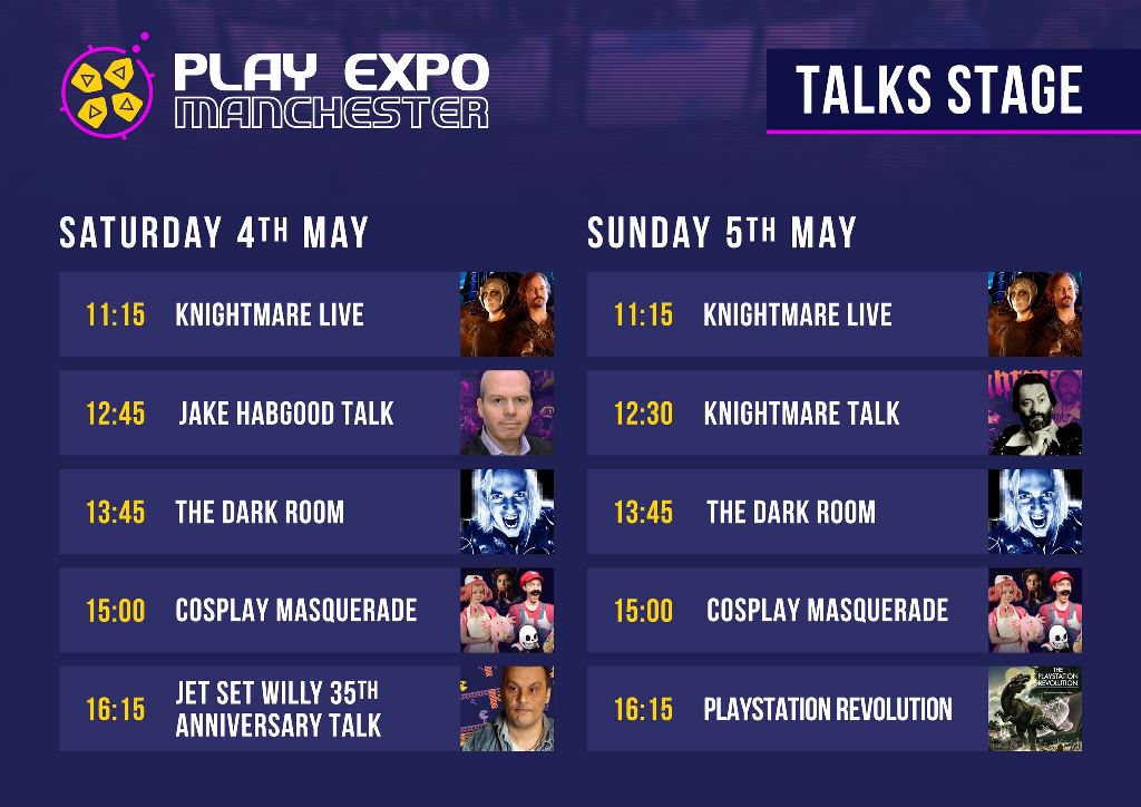 ReplayEvents's tweet photo. Here's the floorplan and all the schedules for your weekend at #PLAYExpoManchester so you can make sure you're exactly where you need to be!

Tickets - https://t.co/rvwxdDiqLk

Facebook - https://t.co/JeDE1ARk7J

#PLAYExpo #gaming #retrogaming #arcade #pinball #retro #Tournament https://t.co/b5vckiGLPv