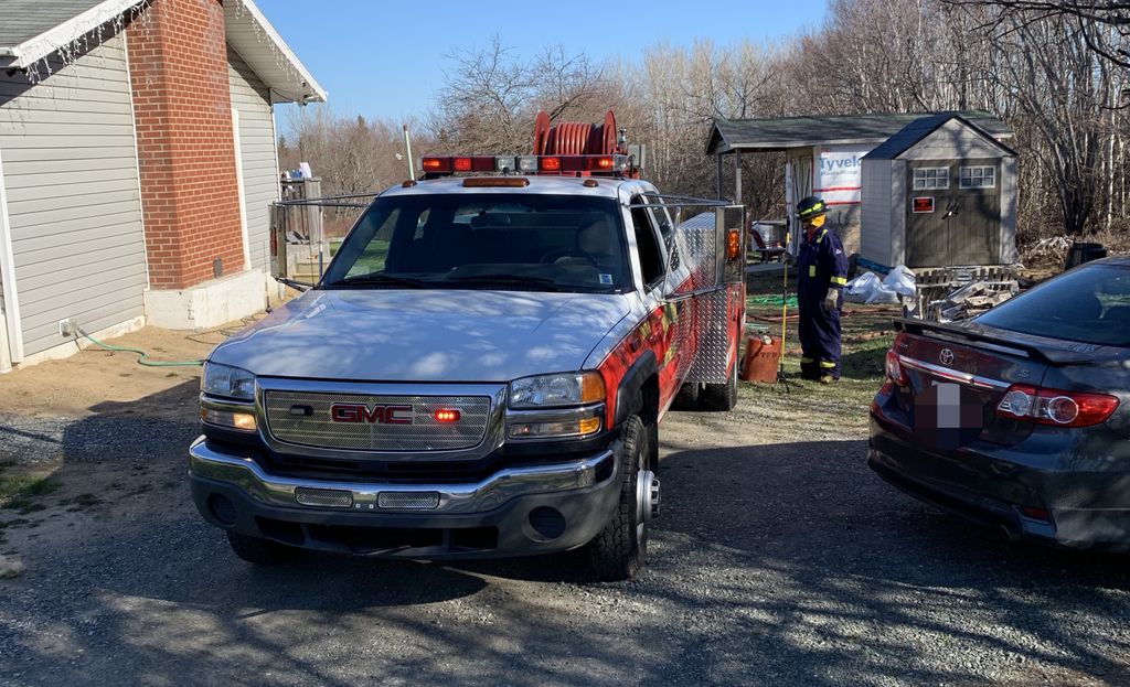 STVFireRescue's tweet image. STVFD responded near 2200 civic range for a report of a brush fire. #stvfd