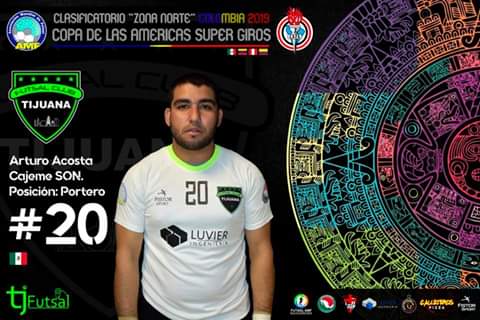 FutsalAMF_MX's tweet photo. Equipo Tijuana Futsal Club que nos representará en la Copa de las Américas Zona Norte
#FutsalAMF #Mexico https://t.co/ciEtUpgsFM