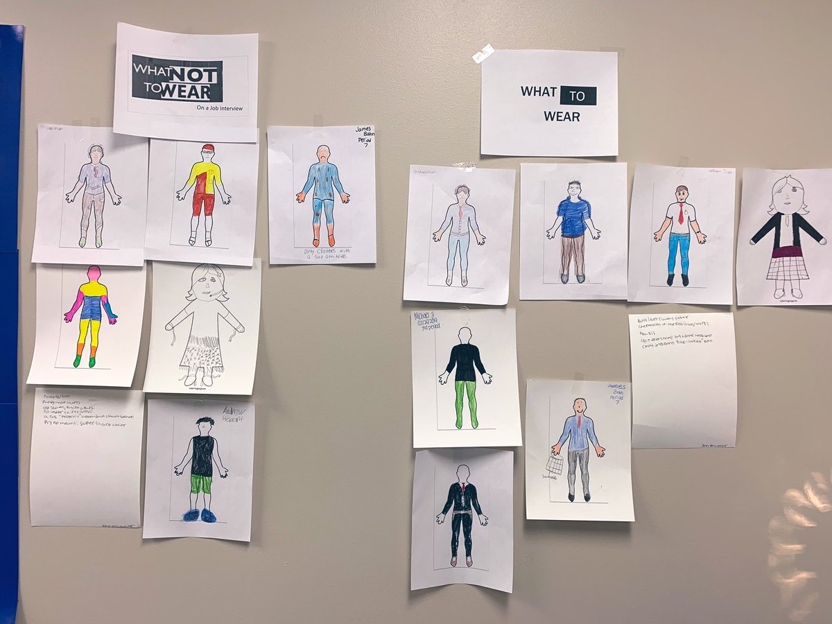 Cat Burcham <a href="/KleinHigh/">Klein High School</a> supports the whole learner! She is helping her Ss increase independence by reviewing real-world needs such as balancing checkbooks and dressing for interviews! #P2P #EquippedScholar #LifeReady <a href="/CatBurcham14/">Cat Burcham</a> <a href="/KhsMCP/">KHS_MCP</a>