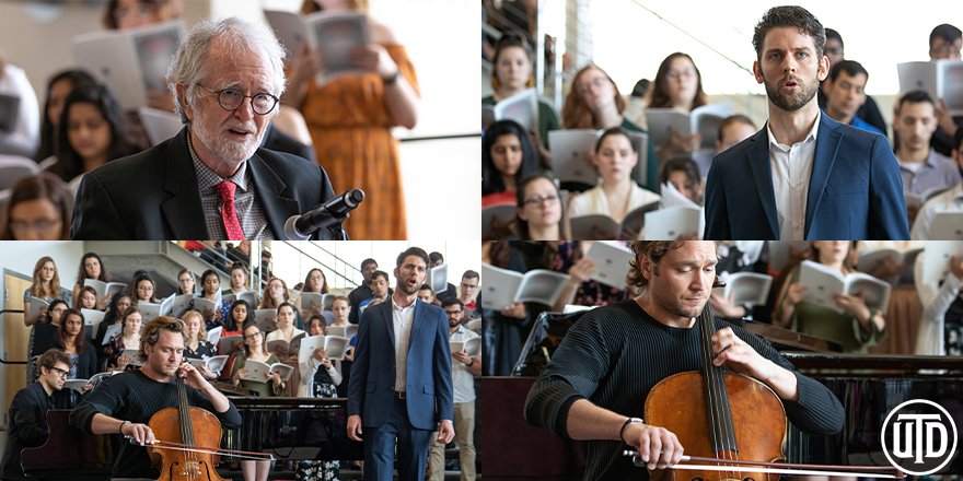 .<a href="/AckermanUTD/">Ackerman Center</a> held a special concert and poetry reading today to commemorate #HolocaustRemembranceDay. The event featured the UT Dallas Choir performing excerpts from “Holocaust Cantata,” readings by faculty &amp; poems read in multiple languages by members of the campus community.