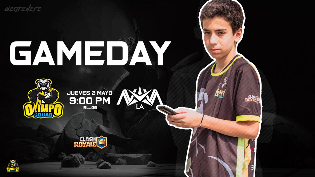 #CR | ¡GAMEDAY!

Ésta noche nos toca enfrentarnos a los chicos de @NovaEsportsLA por la @IRL1_GG.

Como en cada partido se dejará todo para poder continuar en la racha invicta que traemos.

¡Buena suerte al rival! 

#WeAreHere⚡️#GoOS🐼