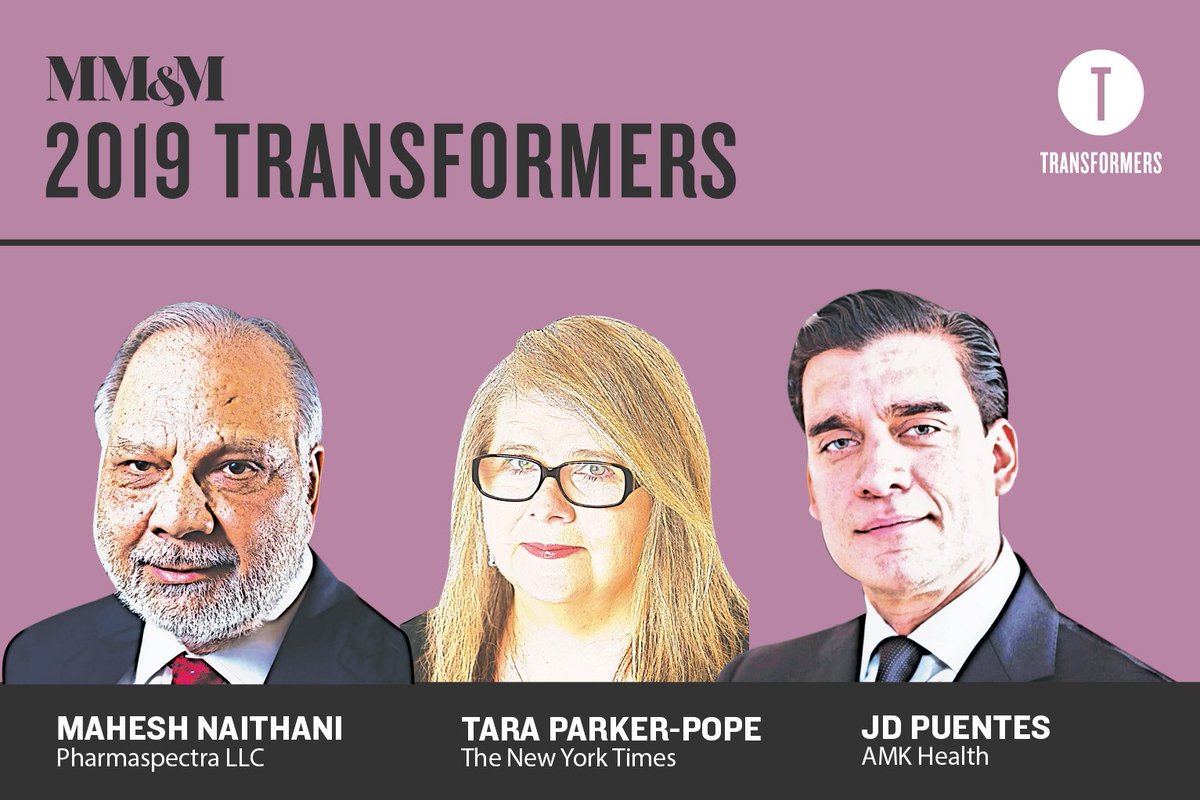MMMnews's tweet photo. Mahesh Naithani, Tara Parker-Pope and JD Puentes were all named to this year's class of Top 40 Healthcare Transformers! Read more about these honorees here: https://t.co/QJNc6ucvAY. #MMMTransformers https://t.co/3AVKArcTPF