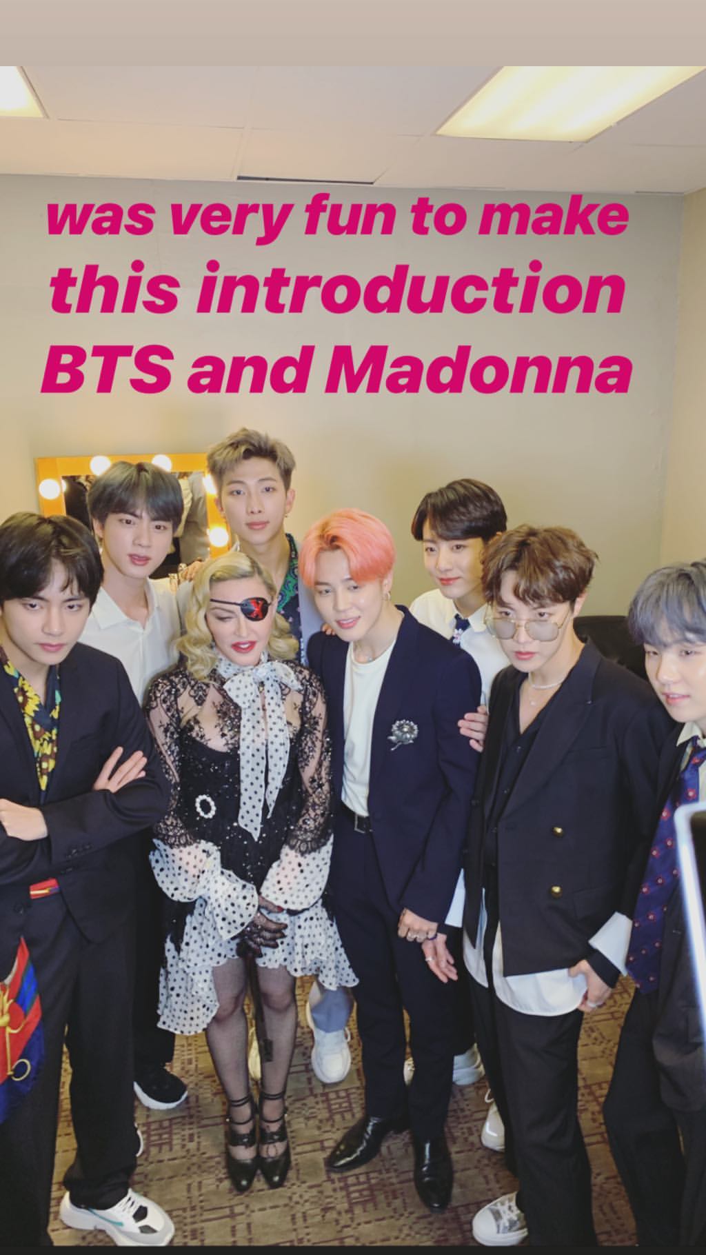 MadonnaTribe on X: Dave Rocco on #InstagramStories: was very fun to make  this introduction #BTS and Madonna #BBMAs #Medellin #MadameX  t.coKTx3FTtV8l  X