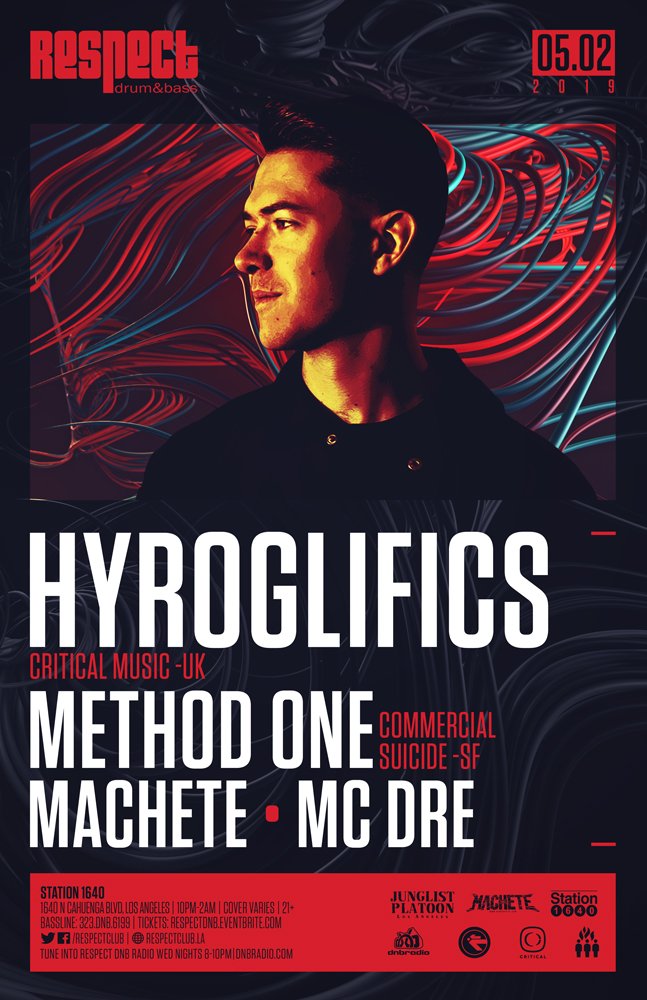 RespectClub's tweet photo. #TONIGHT  : @Hyroglifics + @method1 @djMachete #mcDRE at @station1640 Tickets: https://t.co/J0yAK7itgj https://t.co/7k9HBEyqhA
