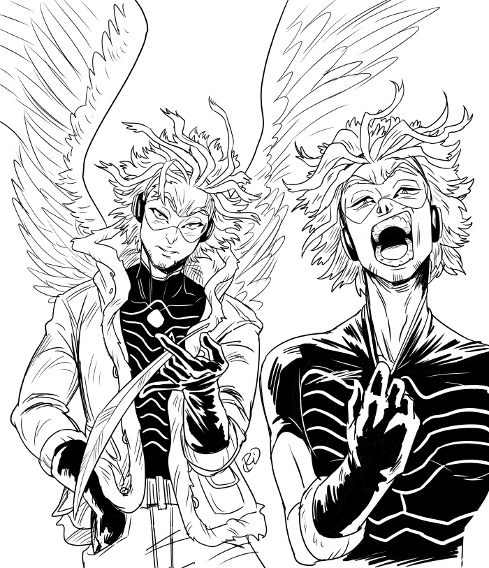 Hawks #bnha 