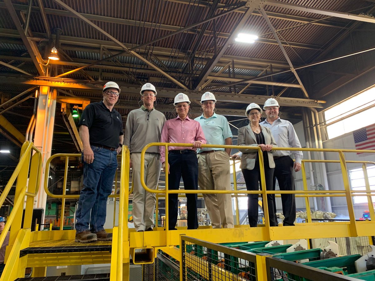 The Board of Directors visited the Dunkirk, NY plant for a tour and to see the new Daisho Bar Cell in operation. <a href="/univstainless/">Universal Stainless</a> #steel #steelmaking #Manufacturing #Dunkirk #stainlesssteel #stainless