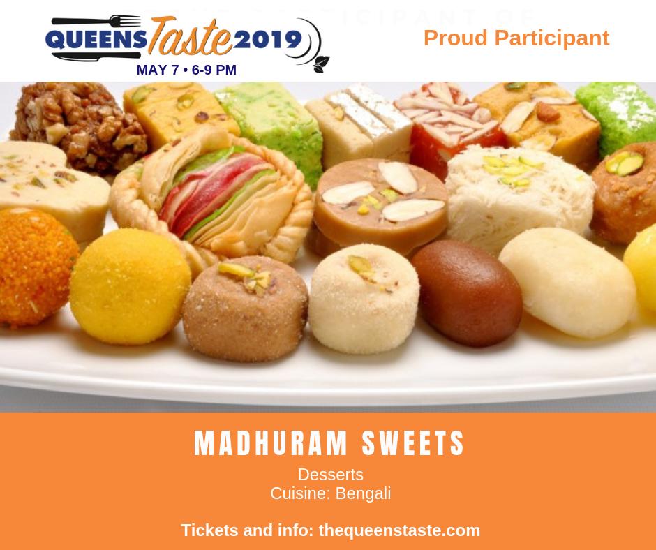 QueensTaste's tweet photo. Bengali sweets at its best at #QueensTaste2019! #queenstaste #itsinqueens #foodie

Tickets: https://t.co/oN7aqAXSNm https://t.co/iqnw11aVHy