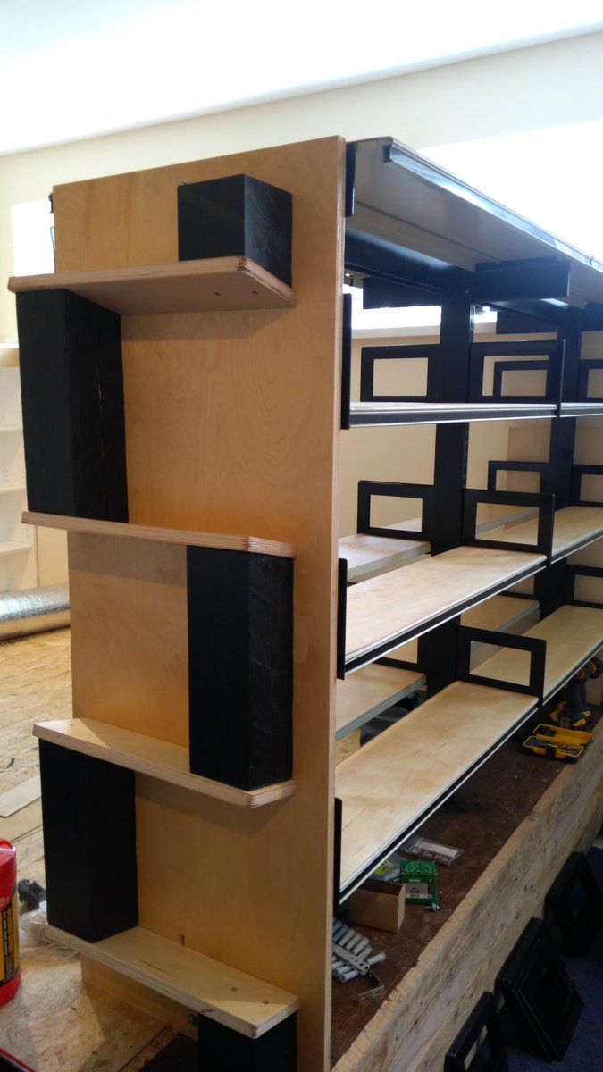 UPcycling_Pro's tweet photo. From old to new- reinventing old library bookshelves https://t.co/FvDRatqUtS