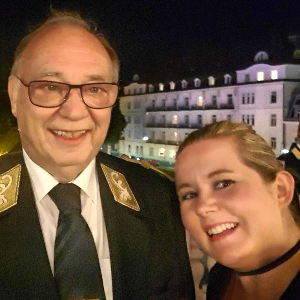 Mit <a href="/otto_pendl/">Otto Pendl</a> in Baden. #groupie #wemissyou