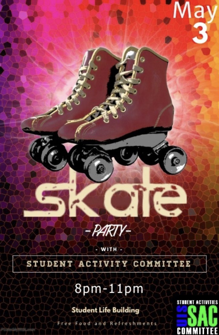 uissac's tweet photo. Tomorrow ‼️ take a break from studying and come out and have some fun while enjoying some free food😉 see you there https://t.co/BpU0mWxh44