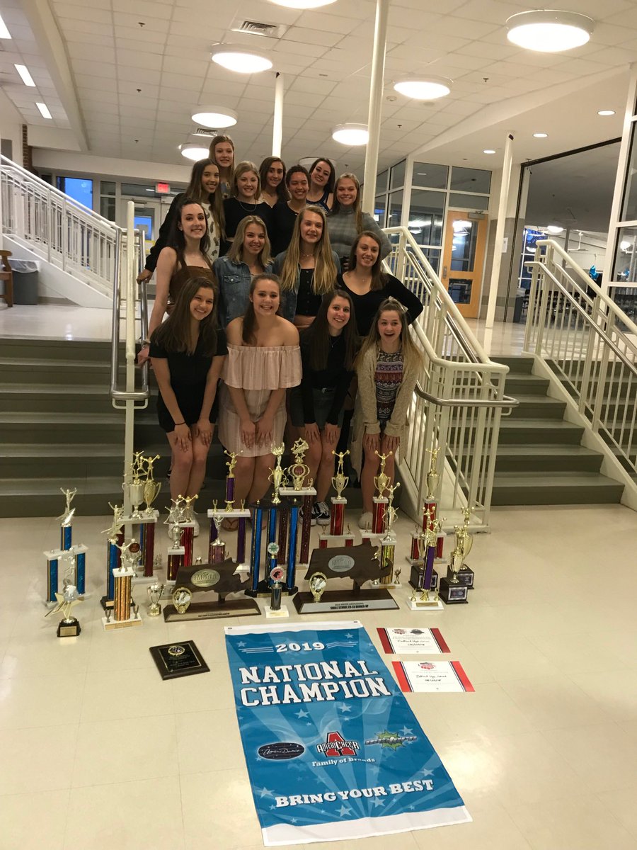 We closed out our banquet with a picture of the trophies they have won all 4 years! GO BUCS💙