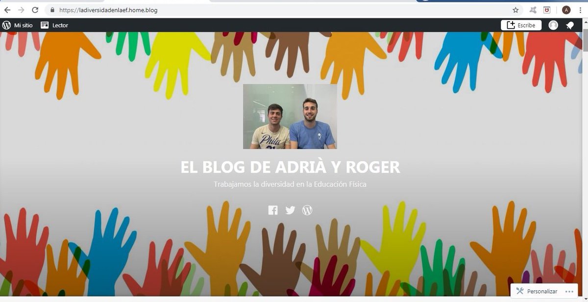 AdriaPuerto's tweet photo. Tìtol: Atenció a la diversitat en l'eduació física
https://t.co/SaHI5CVwLA https://t.co/WSwcTSaXJO