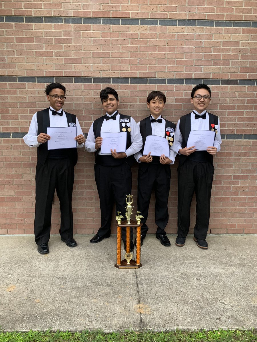 KahlaBand's tweet photo. We are so proud of what Symphonic Winds has accomplished this year and tonight just got that much better! Congratulations to these young men for receiving the Bridgeland Festival’s Outstanding Soloist Award! #findingyourgreatness #outstandingsoloist #building2beBest https://t.co/2r41rAVSGp