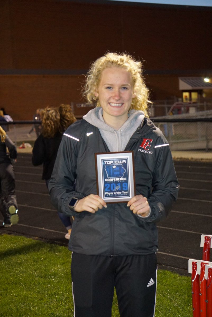 fcgirlstrack's tweet photo. Congrats to TIC conf athlete of year FC's Kelsey Koch and coach of the year FC's Coach Jason Sopko https://t.co/YQiNuZRpxE