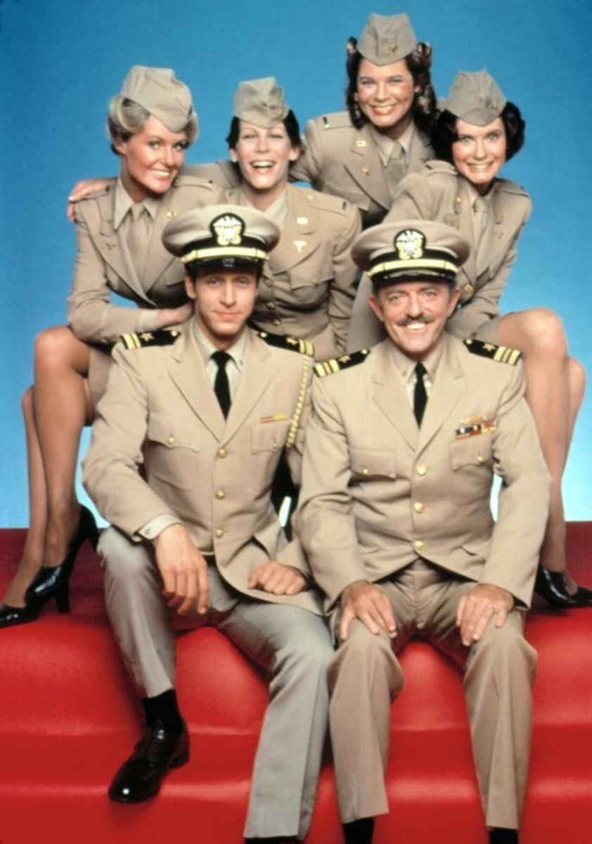 The series featured Jamie Lee Curtis. The original movie, #OperationPetticoat starred her father, Tony Curtis. Did you see both the movie and TV show?