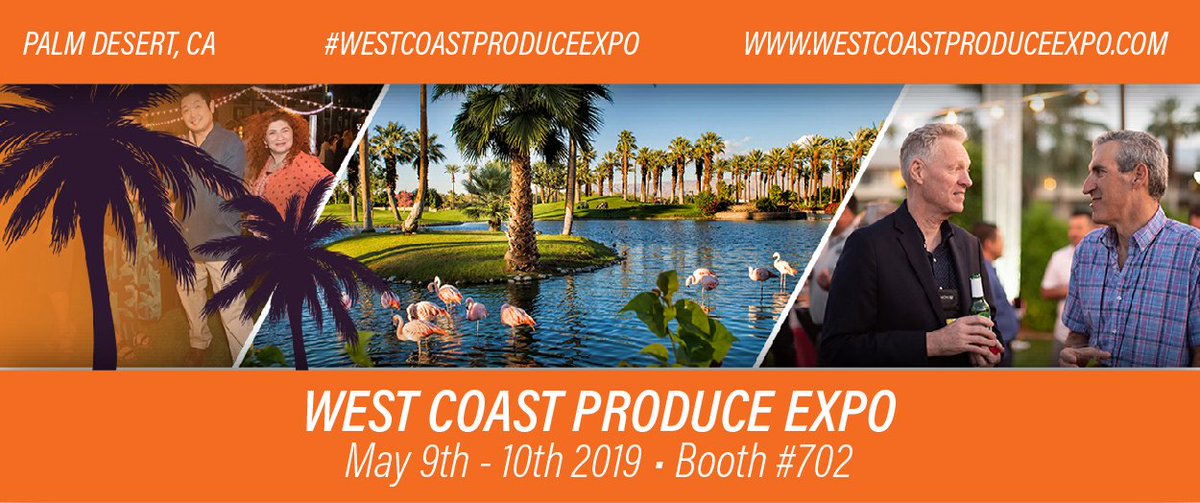 We'll see you next week at the #westcoastproduceexpo!  Stop by booth 702!