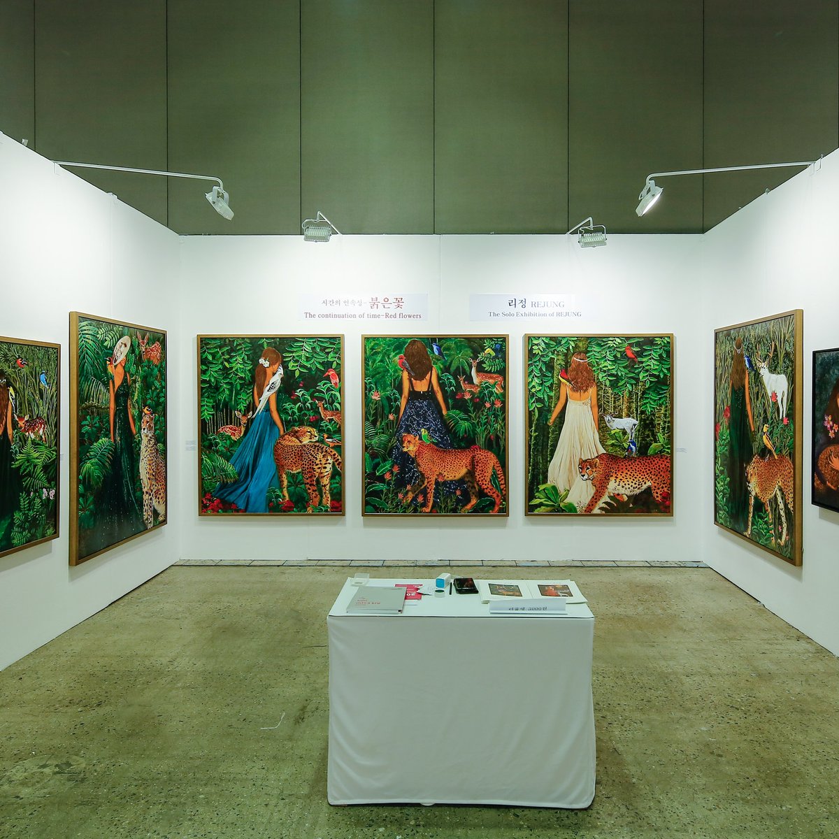 forestcd3's tweet image. The Continuation of Time -Red Flowers 
by REJUNG 리정