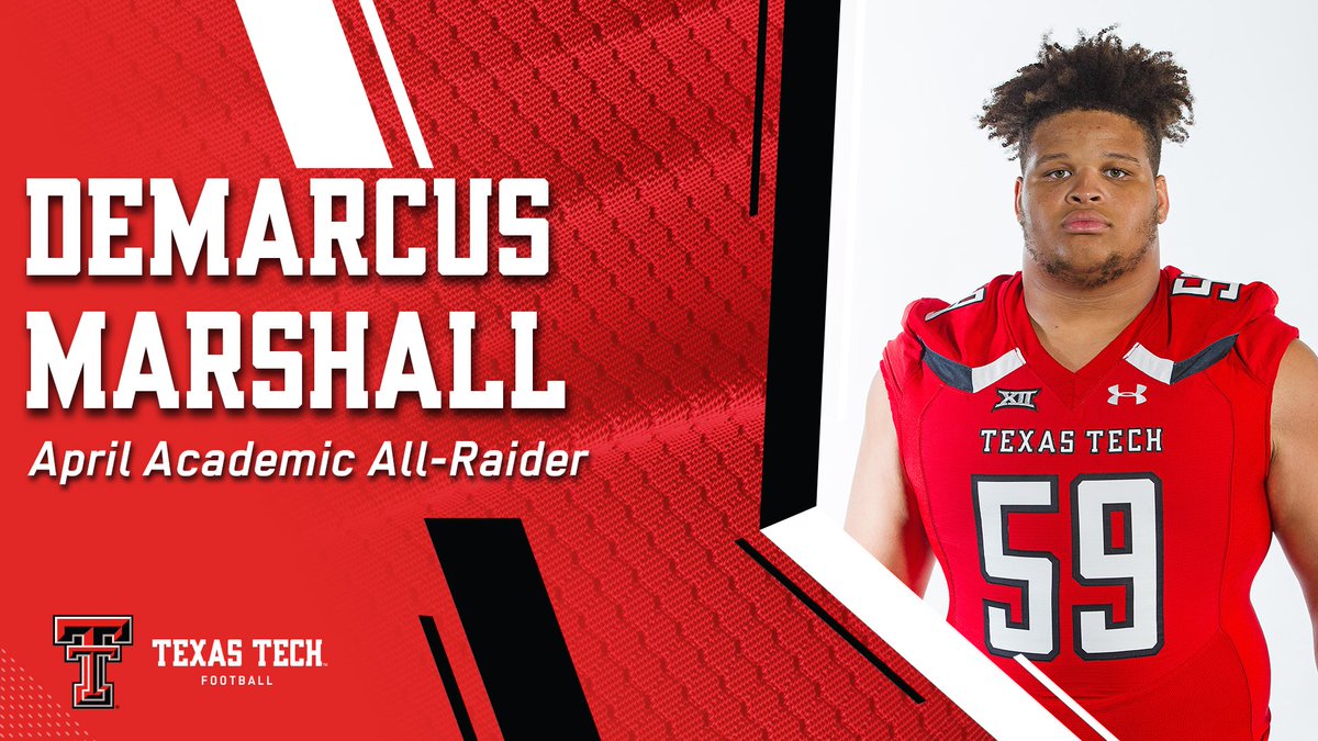 📚Academic All-Raider📚 

<a href="/dmarsh41799/">Demarcus</a> is the April honoree for his work in the classroom!

🔴#WeUsOurProgram | #WreckEm⚫
