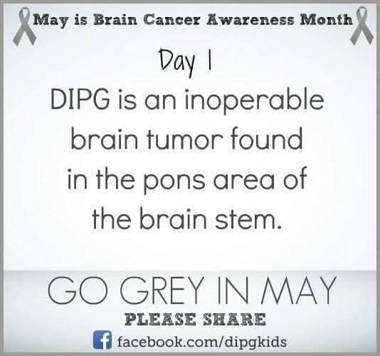 ⭐️Wonder Maman⭐️

💥Le saviez vous ?💥

Mai est le mois de la sensibilisation aux tumeurs cérébrales. 

#CancersPédiatriques
#WonderAgustine
#GoGreyInMay #BrainCancer #fightdipg #Sensibilisation #TousEnsemble