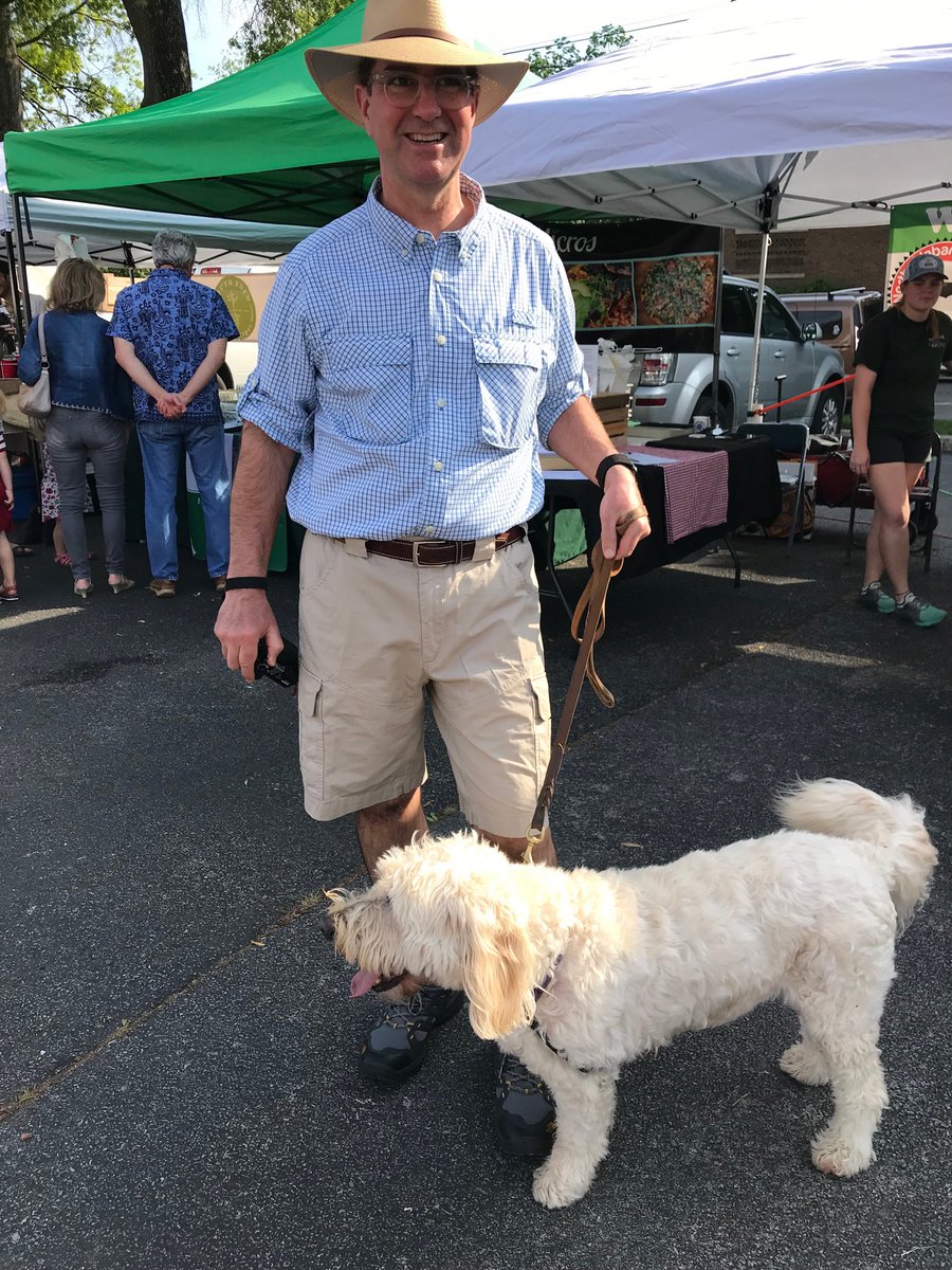 Your four legged family members are welcome at Greene Street Market 🍅