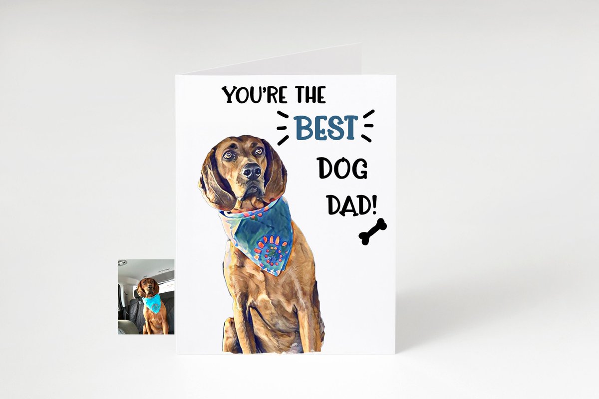 cottcandyotter's tweet photo. Excited to share the latest addition to my #etsy shop: Fathers Day Card- Birthday Card- From Dog- Pet Portrait- Fathers Day from Dog- Art from Photo- Dad from Dog- Dad Gift- Dad Card- Dad dog https://t.co/4pc5DbypUN #dogdad #dadbirthday #fathersday #cardfromdog https://t.co/djGSkShpKG