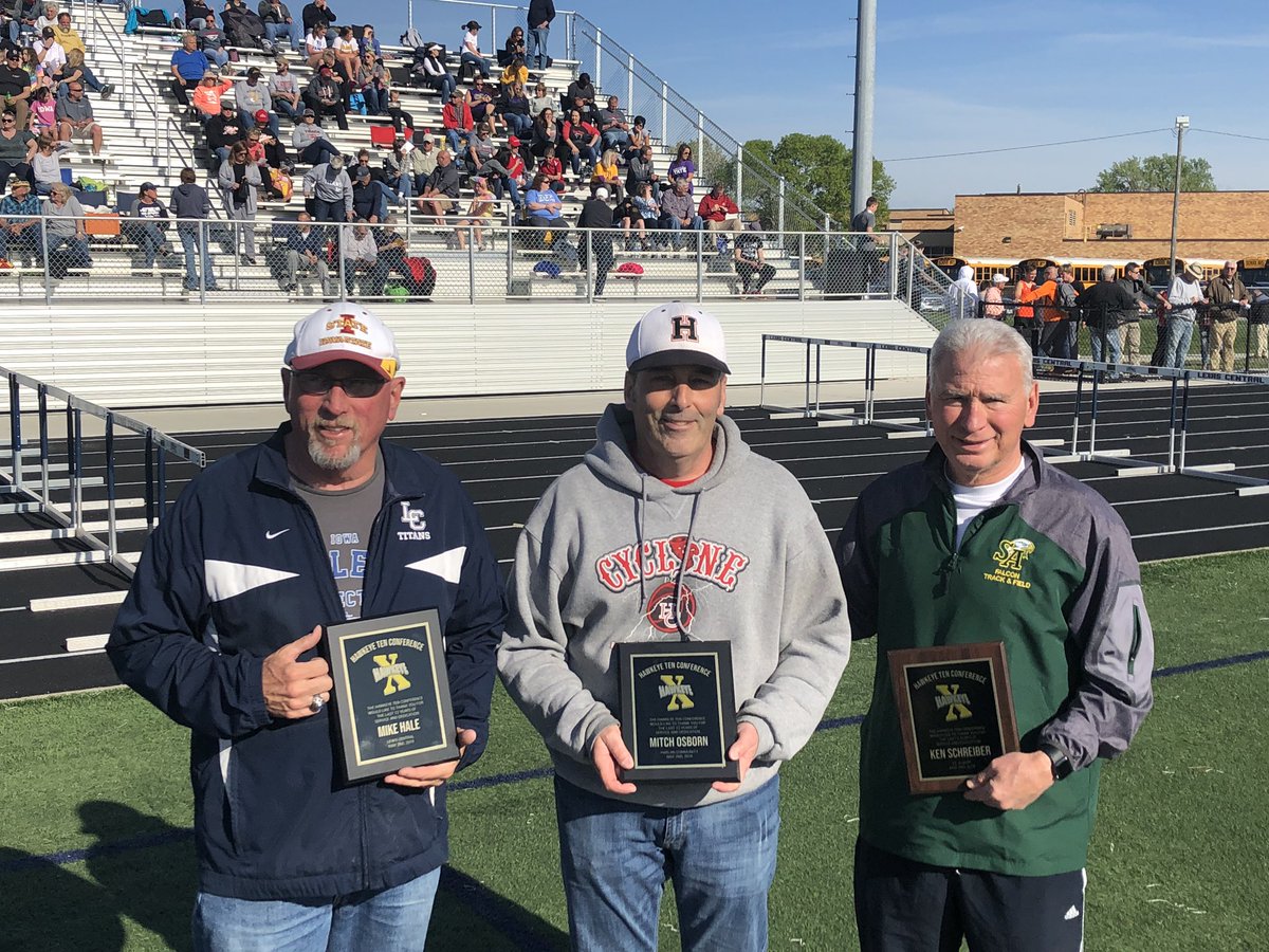 GlenwoodRams's tweet photo. Thanks to Mr. Hale (LC), Mr. Osborn (Harlan) &amp; Mr. Schrieber (St.Albert) for everything they have done for our H-10 conference! 115 years combined to the education field with 40 of them as AD’S to the H-10! @HarleyH10 @OsbornMitch @LewisCentralCSD @StAlbertSchools https://t.co/iV7dHYcK43