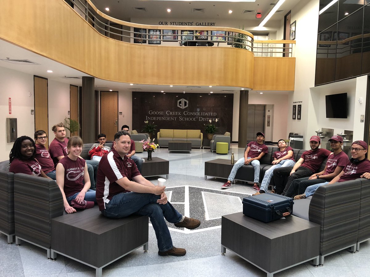 lee_drumline's tweet photo. We spent the day doing prize patrol for the district! Bringing noise to all! https://t.co/MaW5RiyEGy