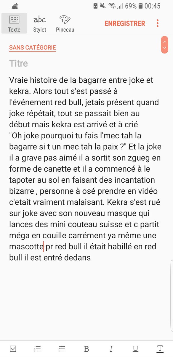 Blankayy's tweet photo. VRAIE HISTOIRE DE LA BASTON KEKRA VS JOKE !!!! ET LA RAISON DU FAIT QUIL NY AI PAS DE VIDÉO. JY ETAIT NOFAKE https://t.co/oOO4P9ZRMa