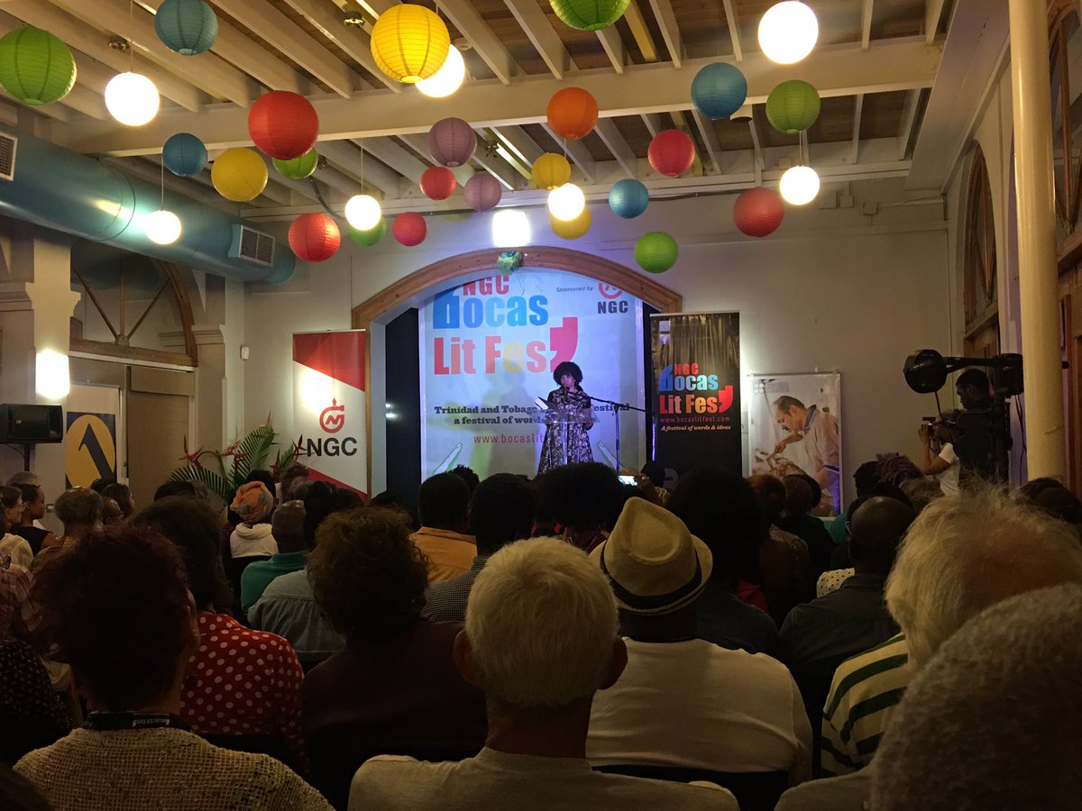 The Caribbean debut of #NewDaughtersofAfrica is live here at the Old Fire Station for #bocas2019!