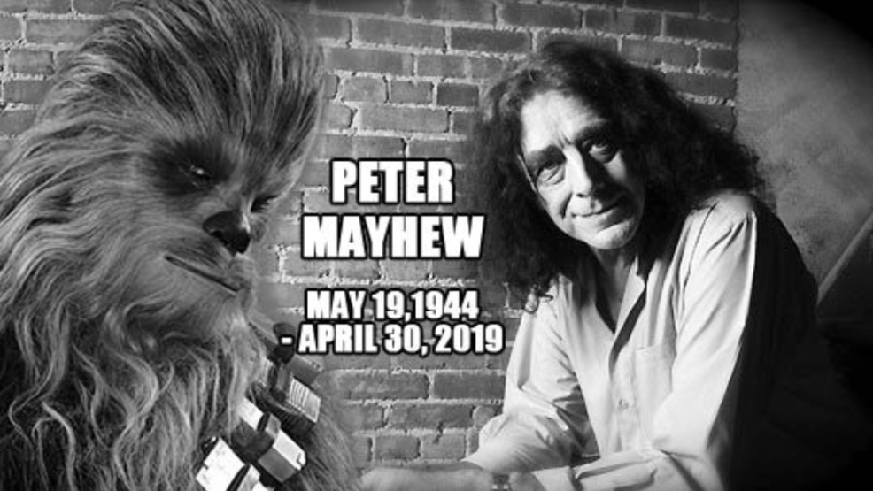 ERodBuster1's tweet photo. I have no clever words or epic speeches. This is just a direct punch right to my childhood RIP Peter Mayhew https://t.co/k0PNJObyHn