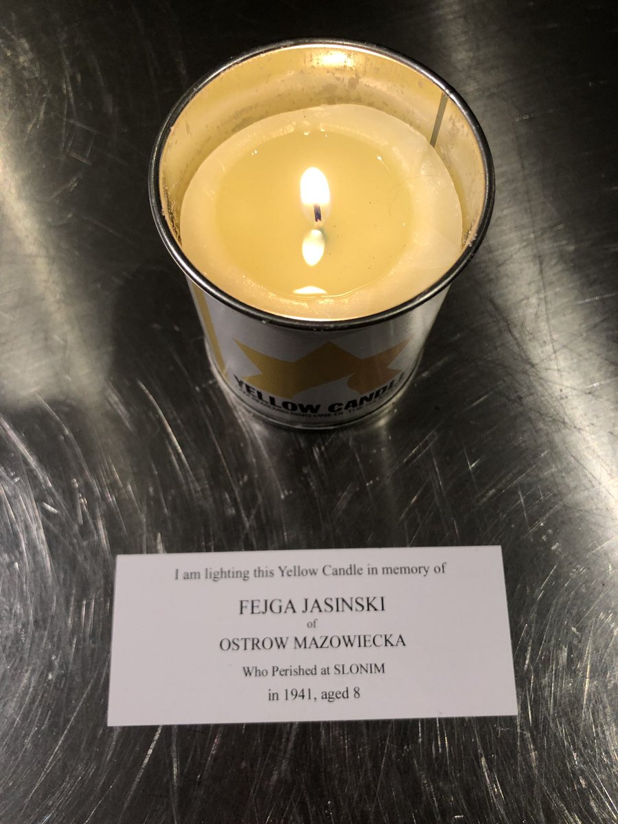 adamclyne's tweet image. Remembering Fejga.
8 years old.

#yellowcandle