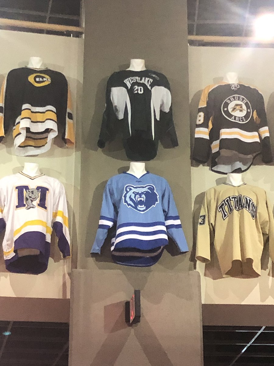 mommyshiv's tweet photo. Bears ๐ป hockey prominently display at Nationwide Arena! #clawsup #bearsonice #obhshockey https://t.co/lfl6EOhp34