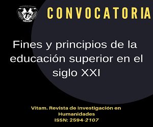 Vitam. Revista de Investigación en Humanidades tweet media