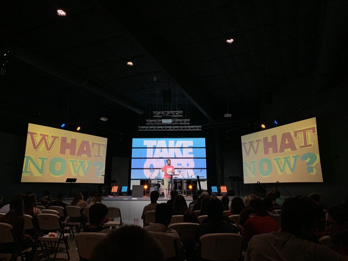 RPTakeOver's tweet photo. What Now Week 1: “Stop rubbing to your functional savior, and run to Jesus”. See you next week for week 2 of What Now?! https://t.co/wPrnaqndEB