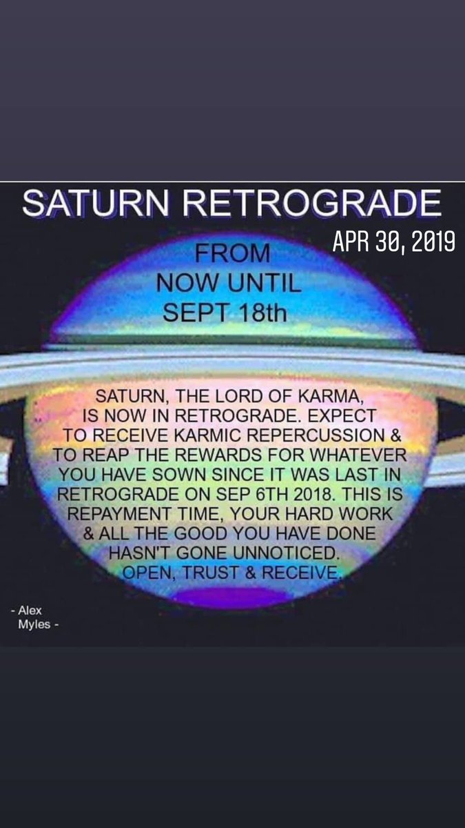 msmastafoxx's tweet image. #Saturn #SaturnRetrograde #Karma