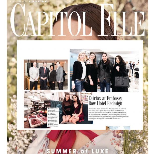 Fairfax Embassy Row (@fairfaxembassy) on Twitter photo Check us out in the latest issue of <a href="/capitolfilemag/">Capitol File Mag</a>. A recap from our renovation reveal celebration held earlier this winter is featured on page 27 in the issue's digital edition!
bit.ly/2VGl2Zl
#inthenews #featured #fairfaxhotel #washingtondc #capitolfilemag #reno Check us out in the latest issue of <a href="/capitolfilemag/">Capitol File Mag</a>. A recap from our renovation reveal celebration held earlier this winter is featured on page 27 in the issue's digital edition!
bit.ly/2VGl2Zl
#inthenews #featured #fairfaxhotel #washingtondc #capitolfilemag #reno