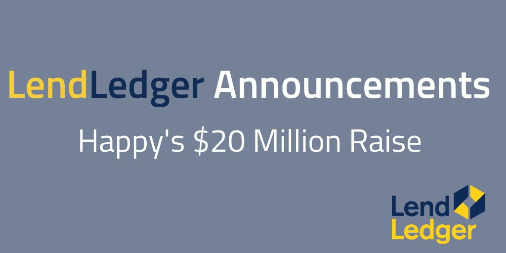 LendLedger's tweet photo. Sister company @happynessnet raises $20 million - looking at 1 million loans in the coming years is $500m of lending volume all on the @LendLedger network https://t.co/wLVHflPiBP #Lending #Blockchain #SmallBusinessWeek #EmergingMarkets https://t.co/x8MVke7sbc