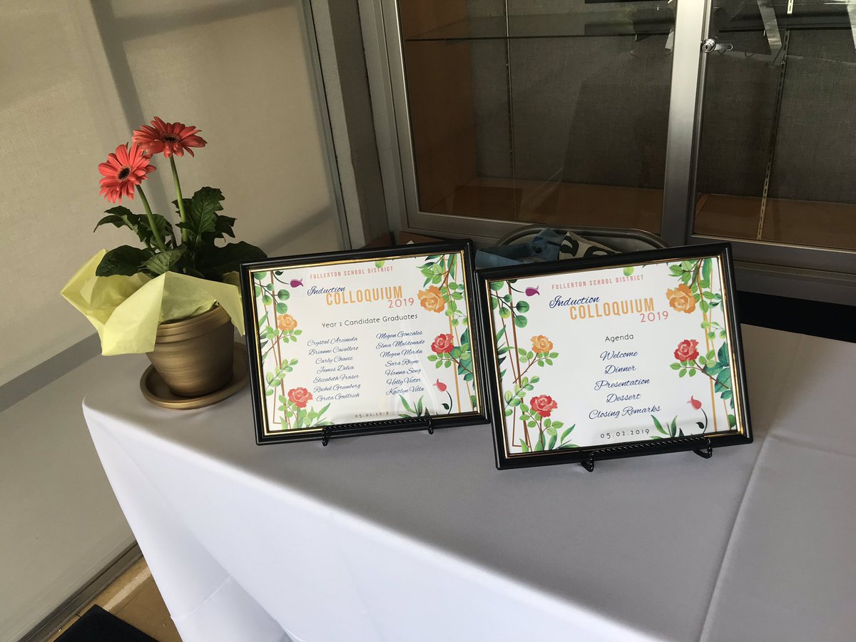 Chiles-GiftedEd (@tceduc8) on Twitter photo Ready for Colloquium to celebrate our Induction graduates! #FSDLearns Ready for Colloquium to celebrate our Induction graduates! #FSDLearns