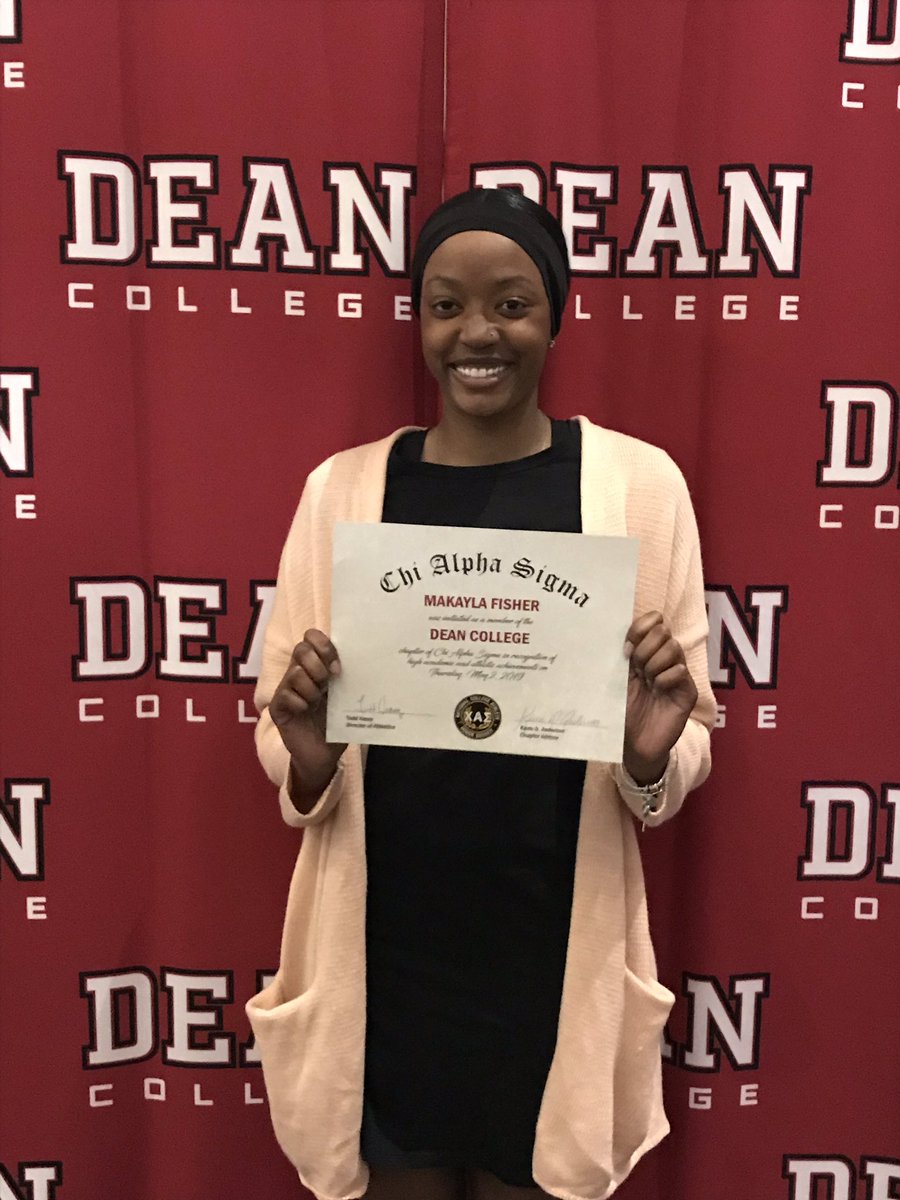 deanwlax's tweet photo. Congratulations 🎉 to Senior Captain Makayla Fisher on her induction to the Chi Alpha Sigma, the National. College Athlete Honor Society! #StudentAthlete https://t.co/mTlrHJS6Pu