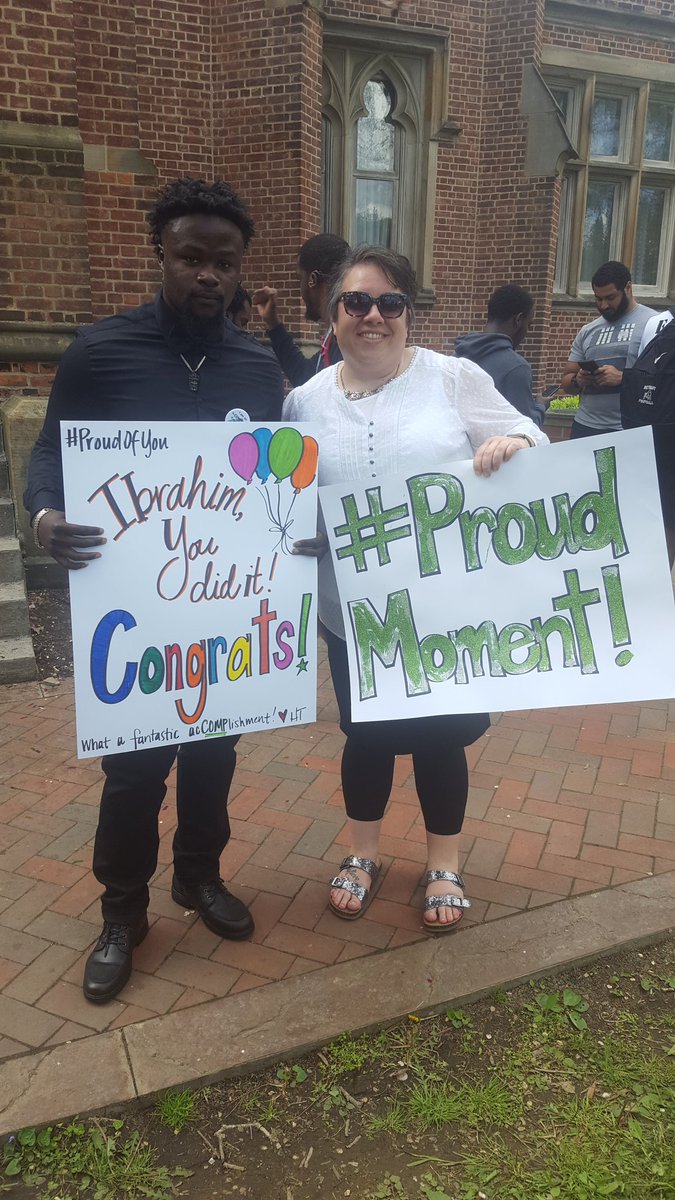HeatherA_Taylor's tweet photo. Ibrahim has come such a long way since he came to Bethany via the Bridge Program. Yes, I cried. So many happy tears. #HeWorkedSoHard #ProudMoment #ItsWhenNotIf #IBelieve https://t.co/szdqSEuB5Z