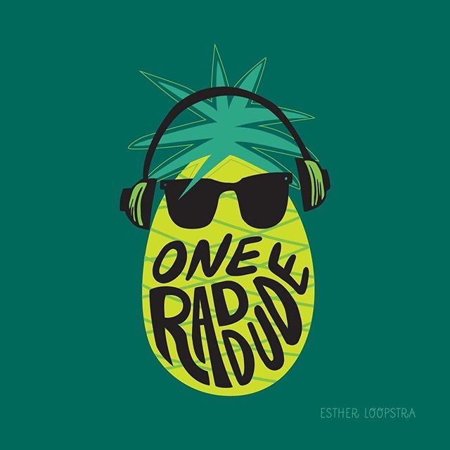 estherloopstra's tweet image. Pineapple cool guy 😎 🍍 — here’s another kids T design that I created for @fredmeyerstores ❤️
.
.
.
.
#handlettering #letteringcommunity #letteringlover #kidsillustration #licensingartist bit.ly/2Wl69sD