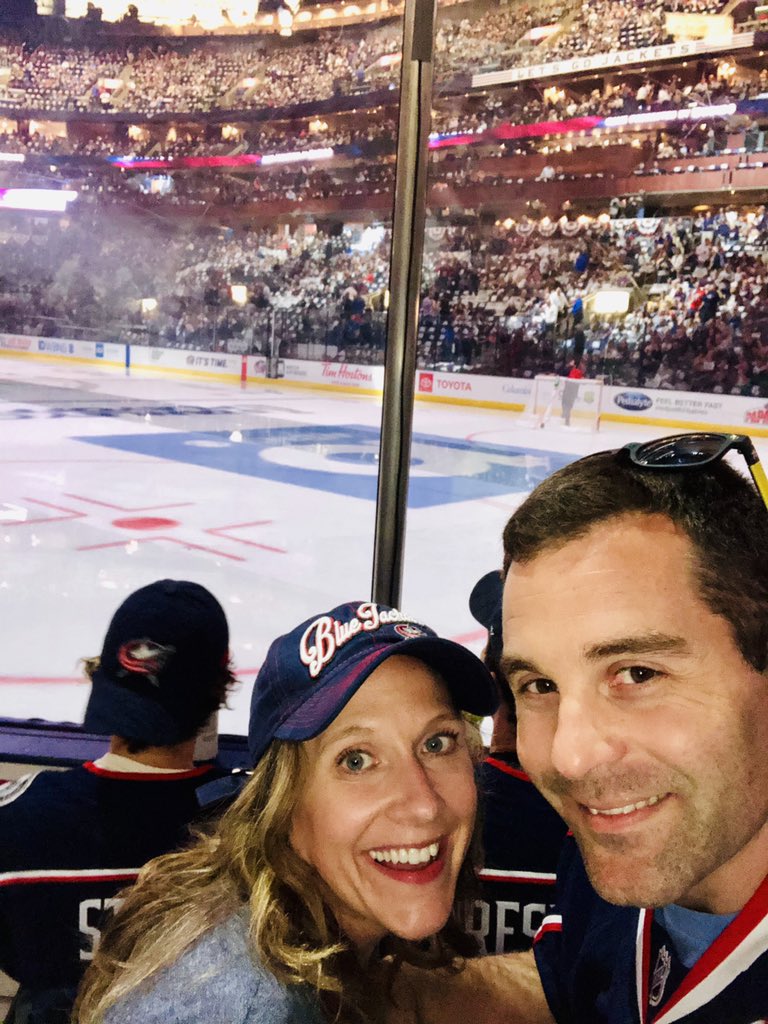 DrMandywilliams's tweet photo. Let’s go BLUE JACKETS!!! #jackets50 https://t.co/JVSzZjSIZn