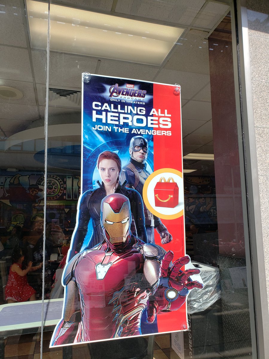 Mintmintdoodles's tweet photo. #AvengersEndgame Happy Meal!!! https://t.co/VHmyVJl50M