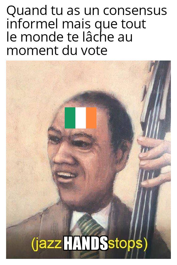 RIP aux amendements à 50.3 et à 52. Vous êtes à jamais dans nos cœurs.