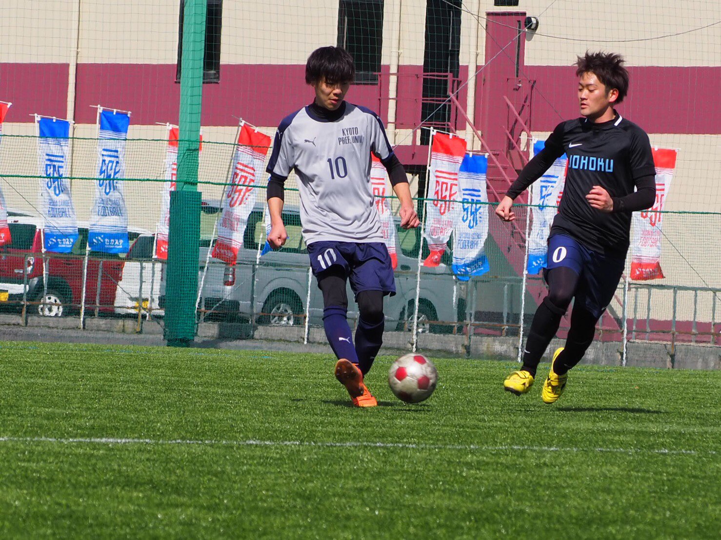 京都府立大サッカー部 メンバー紹介 14 三村凌 福祉社会学科2回 Fw 10 キレのあるドリブルと両足のシュートが武器 府大の10番を背負う 自然クラブ会員no 5 T Co Zkbtaomps1 Twitter