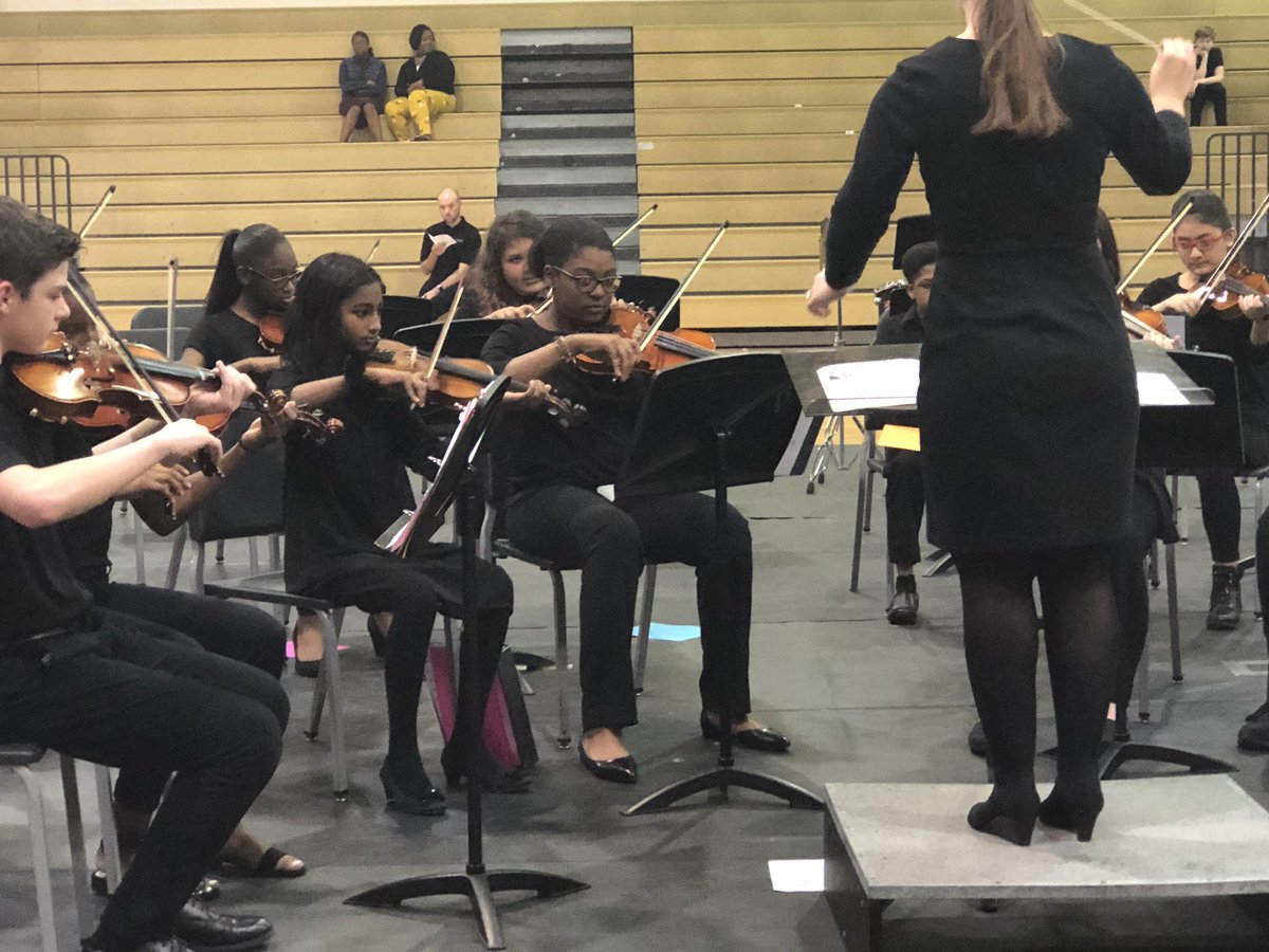 DrBaronDavis's tweet photo. I enjoyed listening to the @BMSatRSD2 Orchestra perform tonight both as a proud parent and as a superintendent. This has to be the best job ever. @RichlandTwo #WeStrive2BePremier https://t.co/za9lb1z5NF