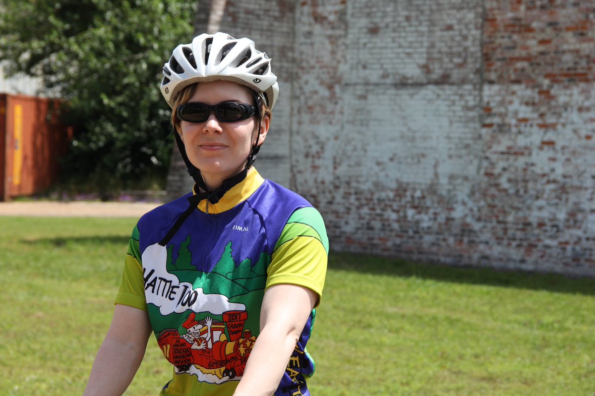 African American Military History Museum (@hburgaamhm) on Twitter photo #B2WHburg Day Four: Our collections and exhibitions specialist, Alana Ledford (a social medialess cycling enthusiast) heading out for lunch earlier. <a href="/Hattiesburg_MS/">City of Hattiesburg</a> let's ride! 🚴♀️ #B2WHburg Day Four: Our collections and exhibitions specialist, Alana Ledford (a social medialess cycling enthusiast) heading out for lunch earlier. <a href="/Hattiesburg_MS/">City of Hattiesburg</a> let's ride! 🚴♀️