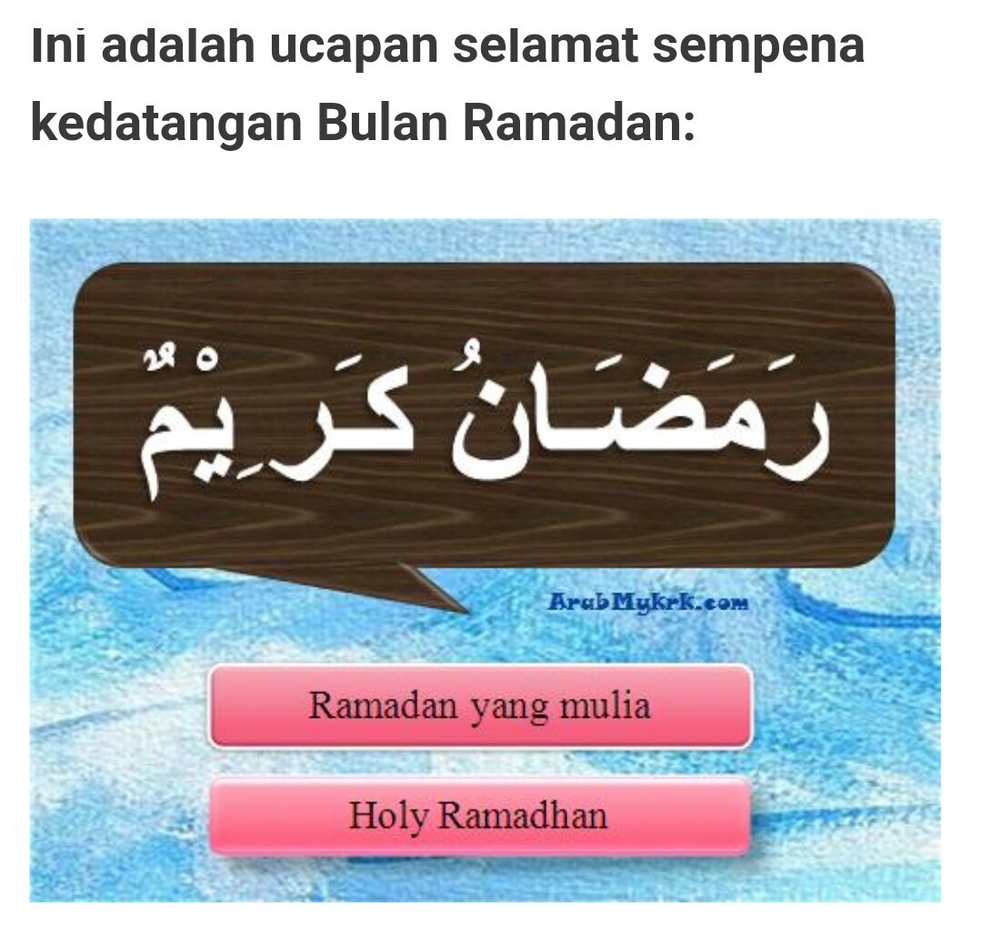 Z3r0z On Twitter Jom Belajar Ucap Ramadan Kareeem Jwp Ramadan Mubarak Allahu Akram S T Co Adcxvr72gg Z3r0z On Twitter Jom Belajar Ucap Ramadan Kareeem Jwp Ramadan Mubarak Allahu Akram S T Co Adcxvr72gg